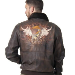 Chaqueta Cuero - Aviator Soul
