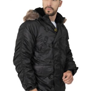 Field Jacket Negra