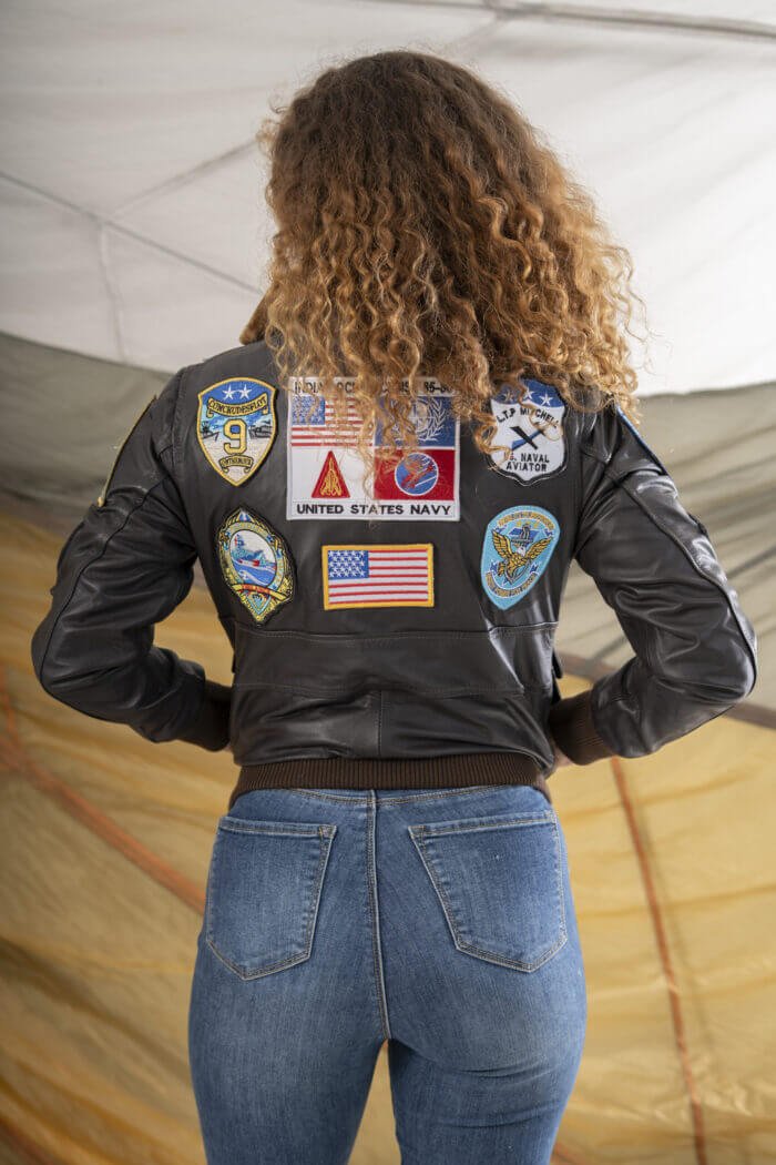 Piloto Militar Dama Leyenda Colores