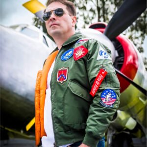 Chaqueta G1 - Piloto Militar Leyenda Verde