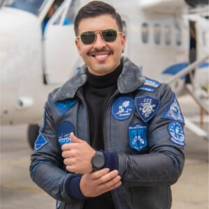 G1 Chaqueta Piloto Militar Leyenda AZ