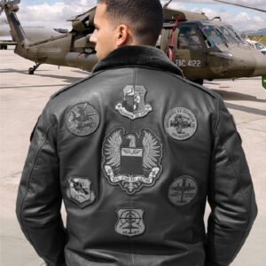 g1 chaqueta negra combo poder aereo negra