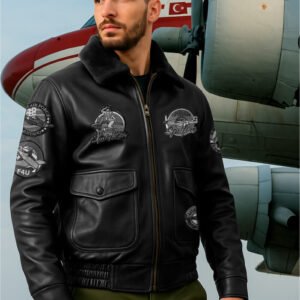 G1 chaqueta negra combo clásicos negro