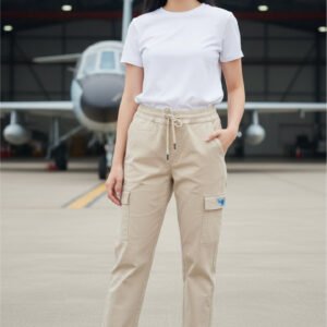 Pantalón cargo arena