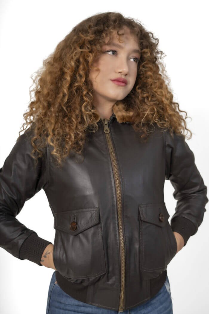 Military Pilot Women Brown