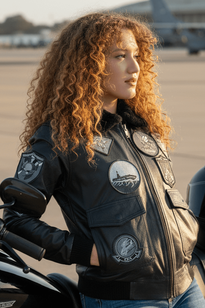 Military Pilot Women Black