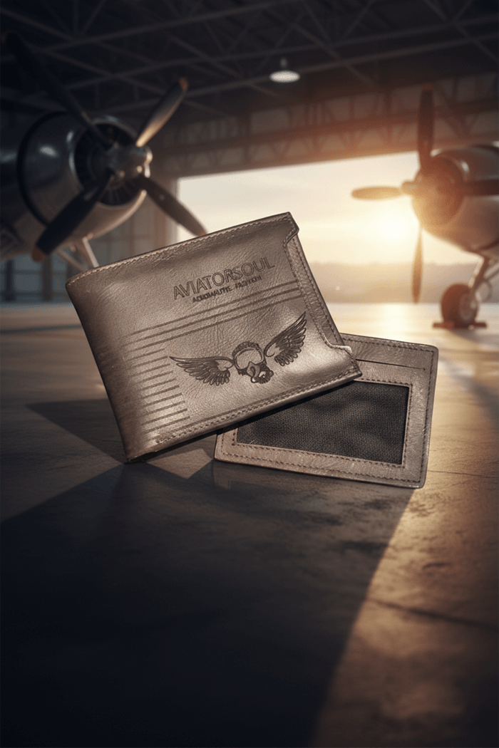 Wallet Document Holder Brown