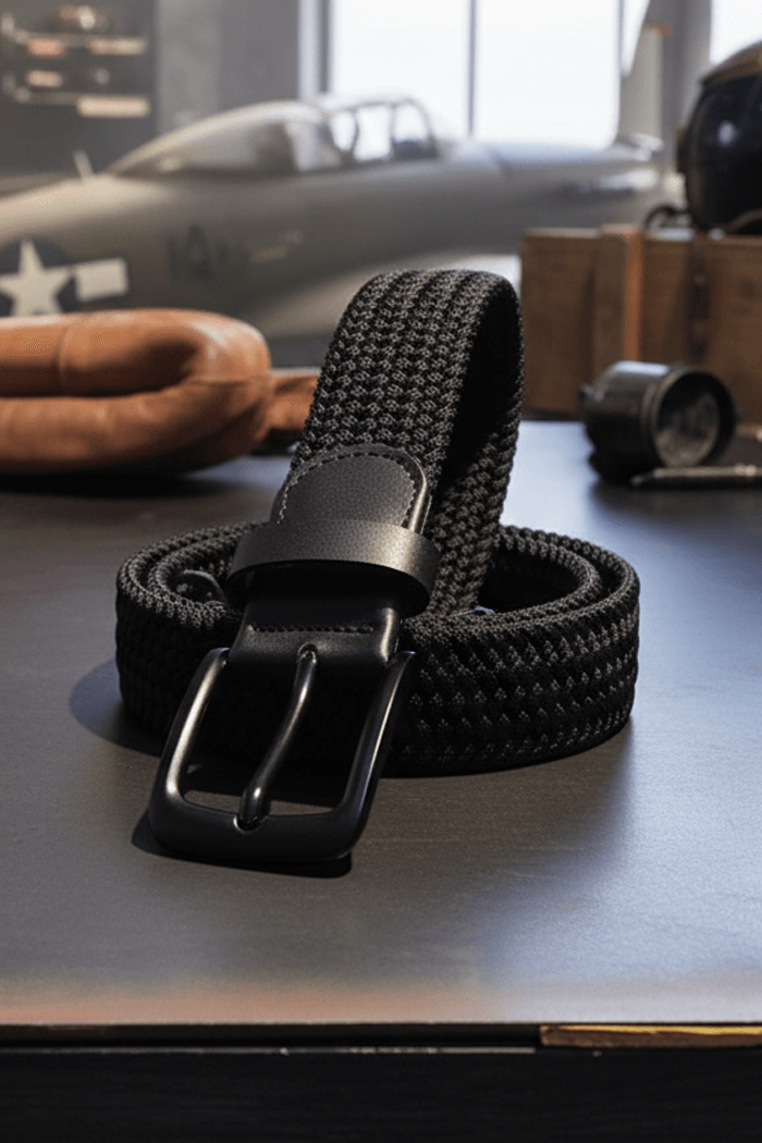 Belt Braided Black